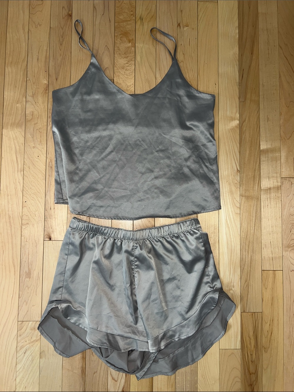 Express Women's Satin Cami & Short Sleep Set